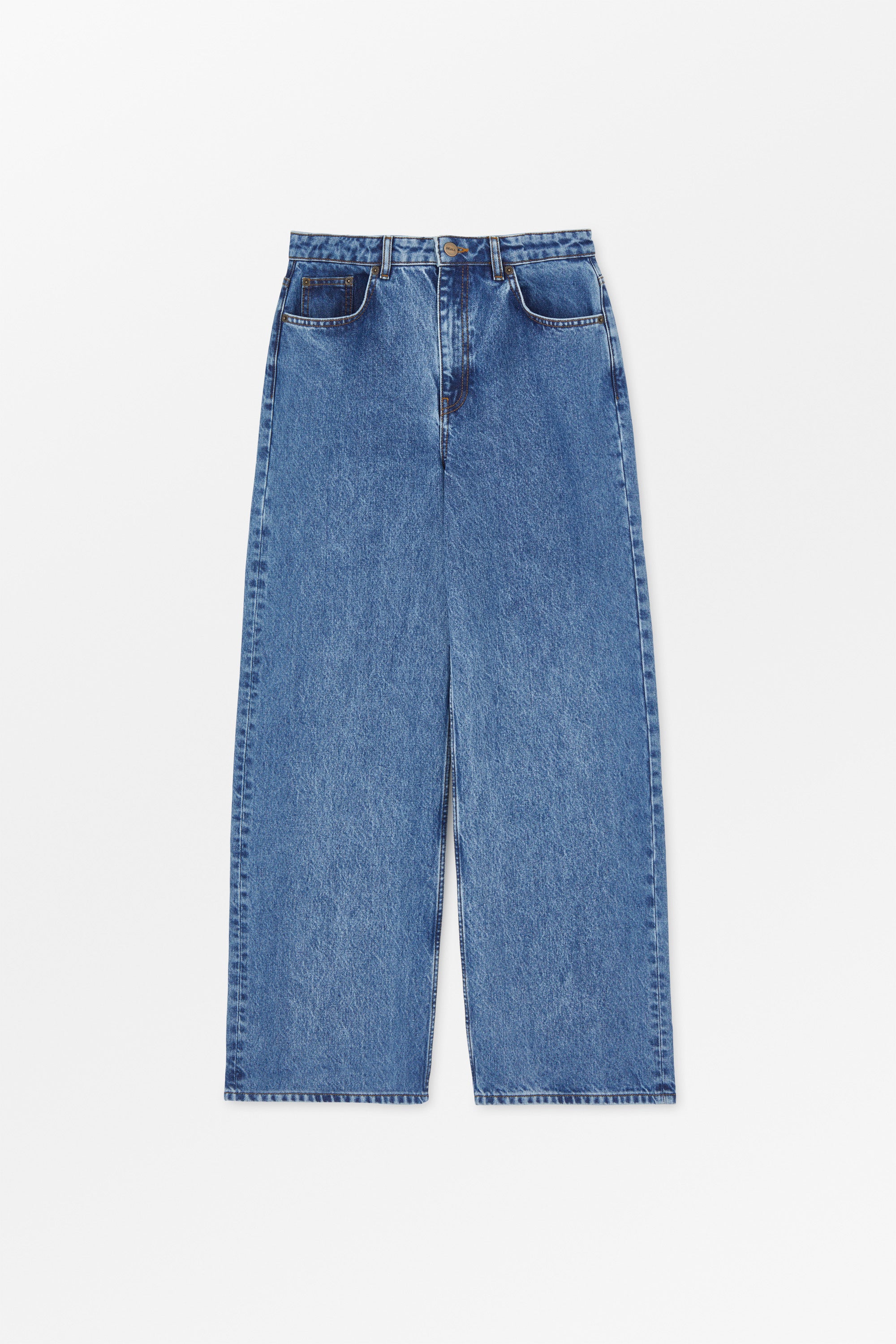 Skall Studio Willow wide jeans Jeans Washed mid blue